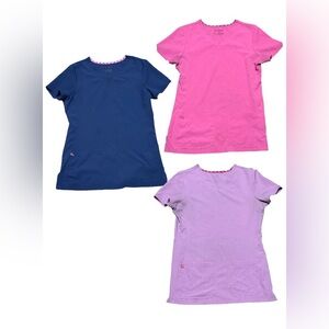 HeartSoul Women's Short Sleeve Scrub Tops Bundle
